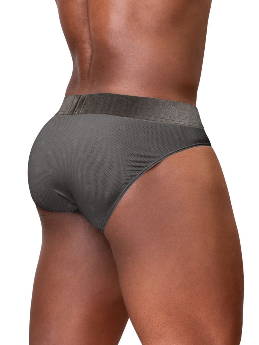 ErgoWear EW1842 Men's Underwear FEEL SE Briefs for Ergonomic Comfort Color Dark Gray