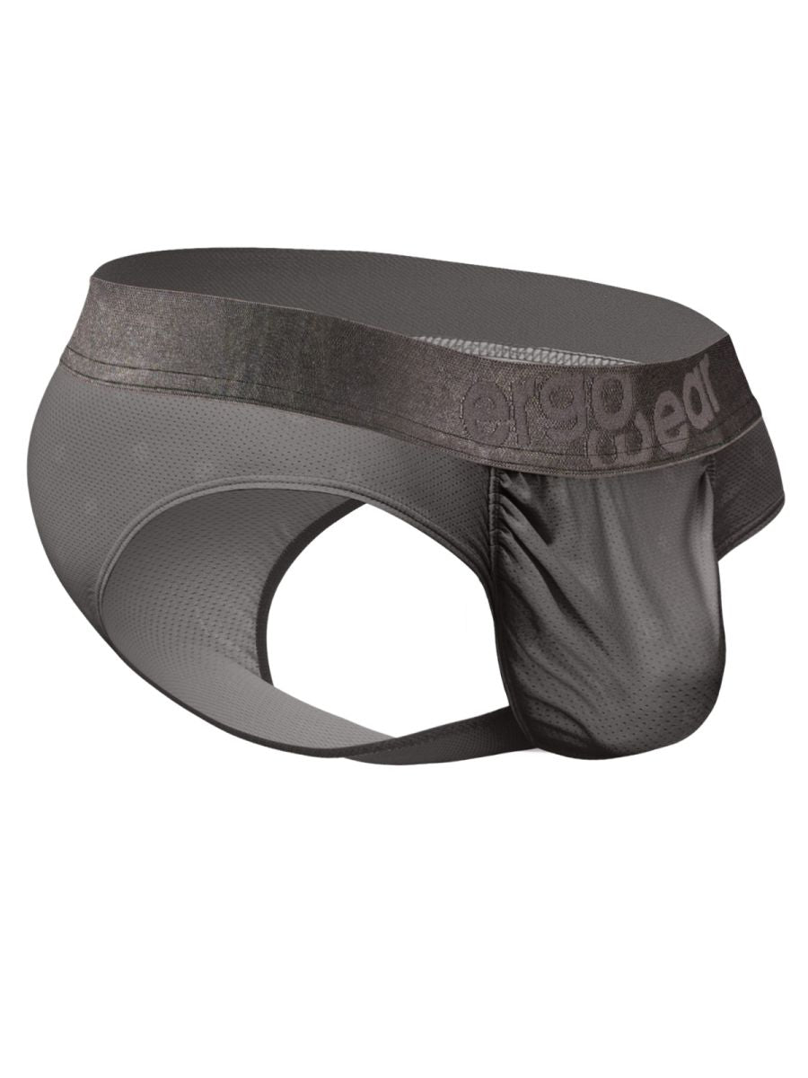 ErgoWear EW1842 Men's Underwear FEEL SE Briefs for Ergonomic Comfort Color Dark Gray