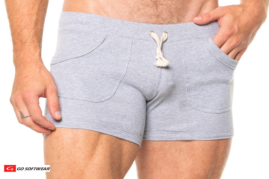 Go Softwear 4891 Men's Lumber Jack Shorty - Heather Grey