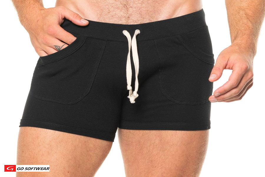 Go Softwear 4891 Men's Lumber Jack Shorty - Black