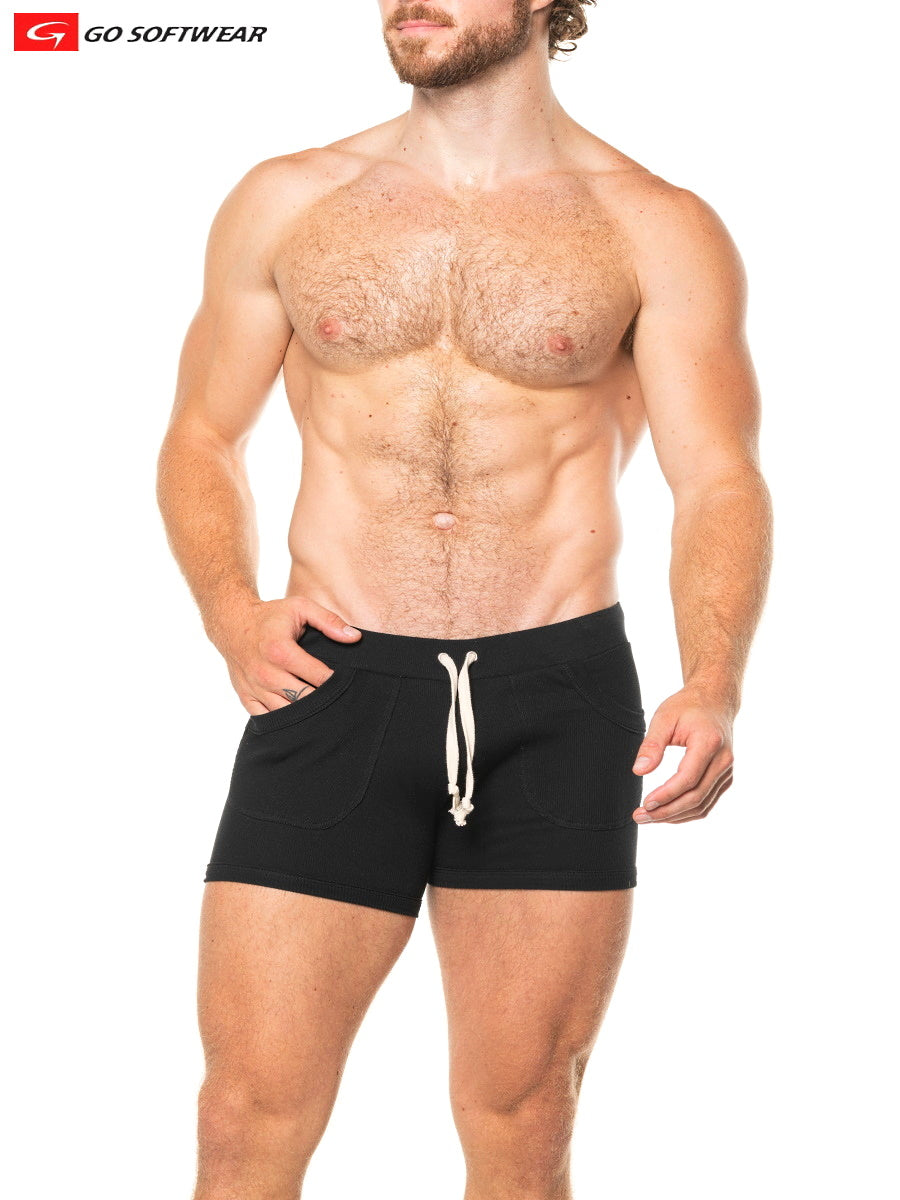 Go Softwear 4891 Men's Lumber Jack Shorty - Black