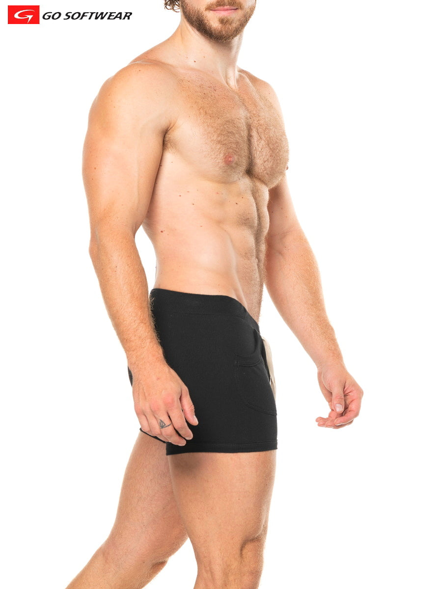 Go Softwear 4891 Men's Lumber Jack Shorty - Black