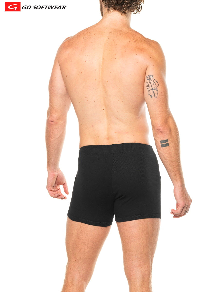 Go Softwear 4891 Men's Lumber Jack Shorty - Black