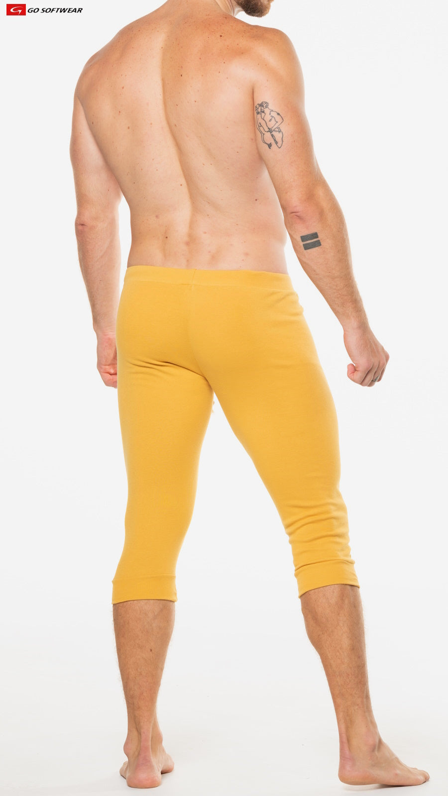 Go Softwear 4914 Men's California Lounge 3/4 Pull-On Pant - Gold