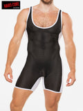 Hard Core 3548 Men's Peep Wrestler - Black