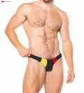 Go Softwear 4597 Men's Apollo 'Buns' Bikini Swim - Black
