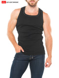 Go Softwear 4895 Men's Lumber Jack Y-Back Tank Top - Black