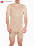 Go Softwear 4718 Men's Lumber Jack Open Back Onesy - Pebble Tan