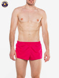 AMERICAN JOCK 8316 Men's Ultra Running Short - Paradise Pink