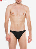 Go Softwear 4559 Men's Splash C-Ring Thong Swim - Onyx