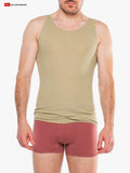 Go Softwear 4855 Men's Zion Rib Tank Top - Sage Leaf