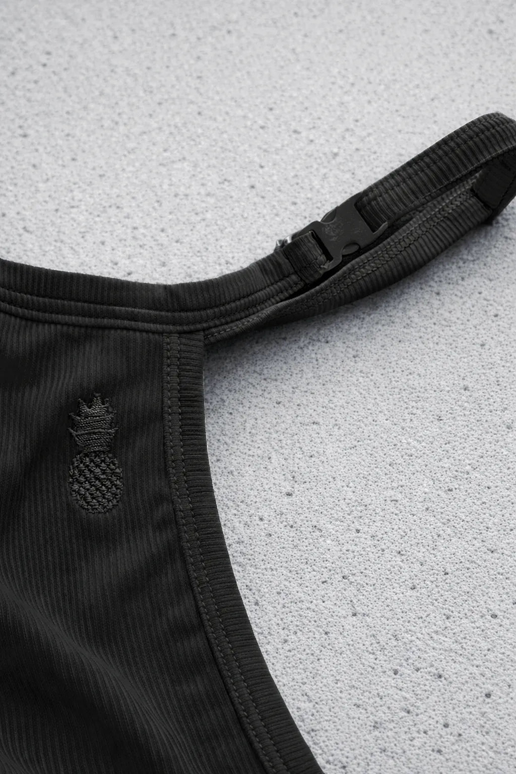 JJ Malibu Men's G String V Back Jockstrap - Pitch Black