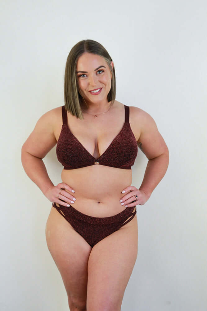 Glitteratti Booty Short Pink