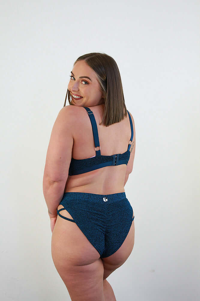 Glitteratti Booty Short Teal