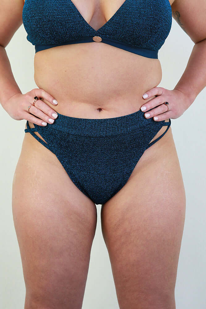 Glitteratti Booty Short Teal