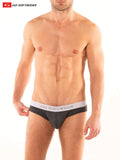 Go Softwear 2722 Men's Boost Padded Bikini Brief - Charcoal