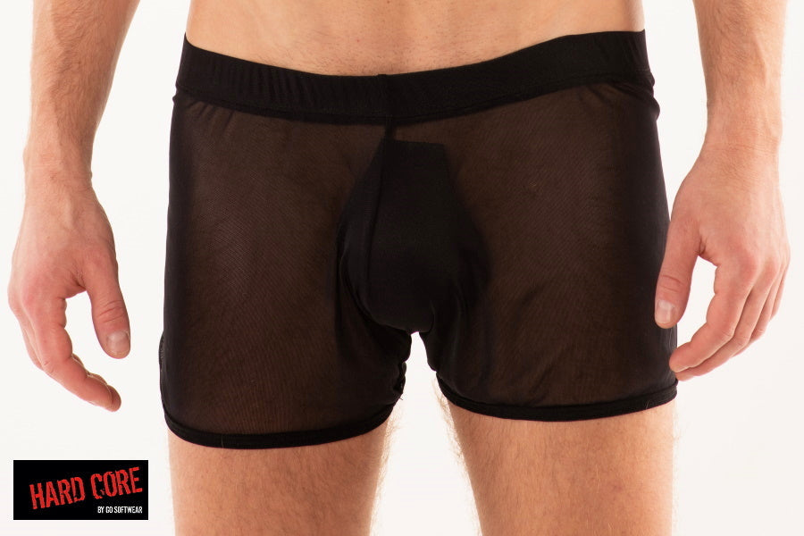 Go Softwear 3614 Men's Expose Weekend Shorty - Black