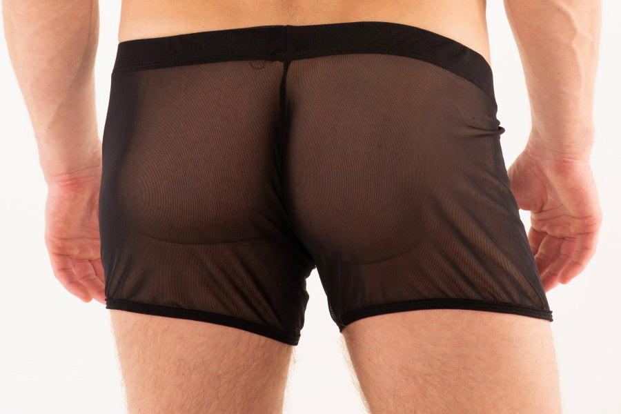 Go Softwear 3614 Men's Expose Weekend Shorty - Black