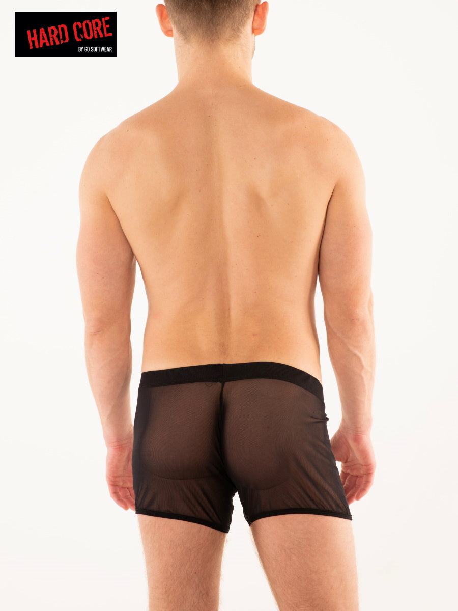 Go Softwear 3614 Men's Expose Weekend Shorty - Black