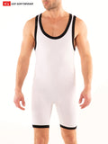 Go Softwear 2118 Men's California Wrestler - White/Black
