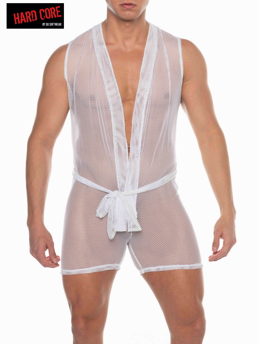 Go Softwear 3536 Men's Tryst Sleeveless Judo - White