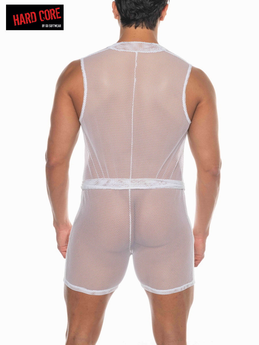 Go Softwear 3536 Men's Tryst Sleeveless Judo - White