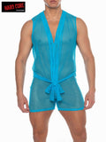 Go Softwear 3536 Men's Tryst Sleeveless Judo - Turquoise