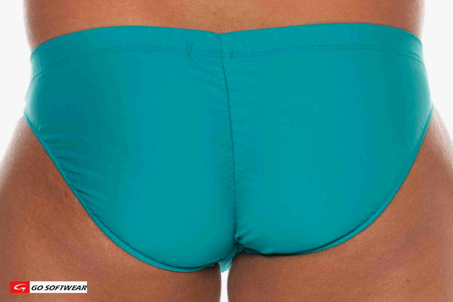 Go Softwear 4506 Men's La Palma 'Buns' Bikini Swim - Teal