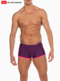 Go Softwear 4541 Men's Seychelles Sq-Cut Swim - Plum