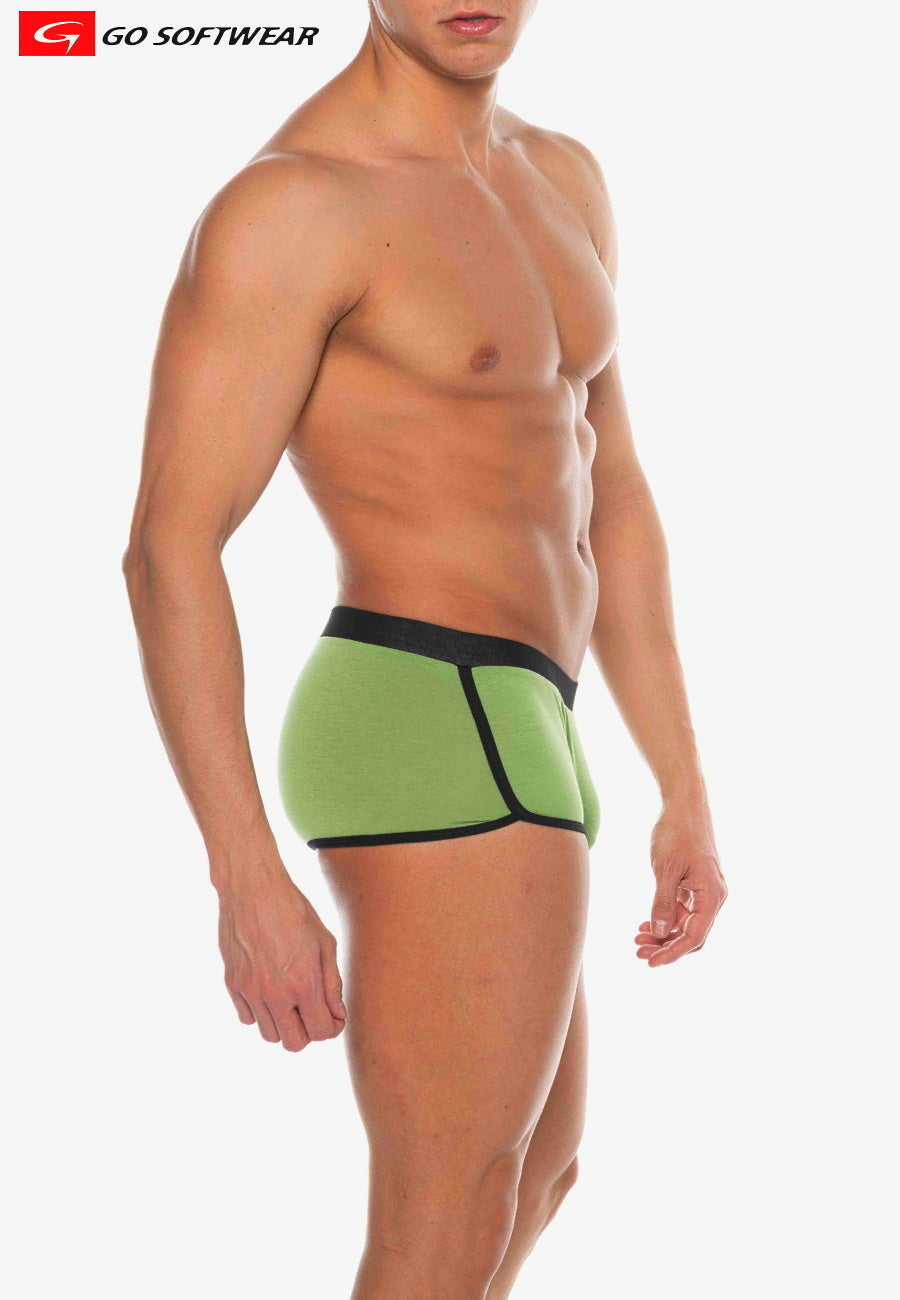 Go Softwear 3623 Men's Commando Mini Sq-Cut - Celery