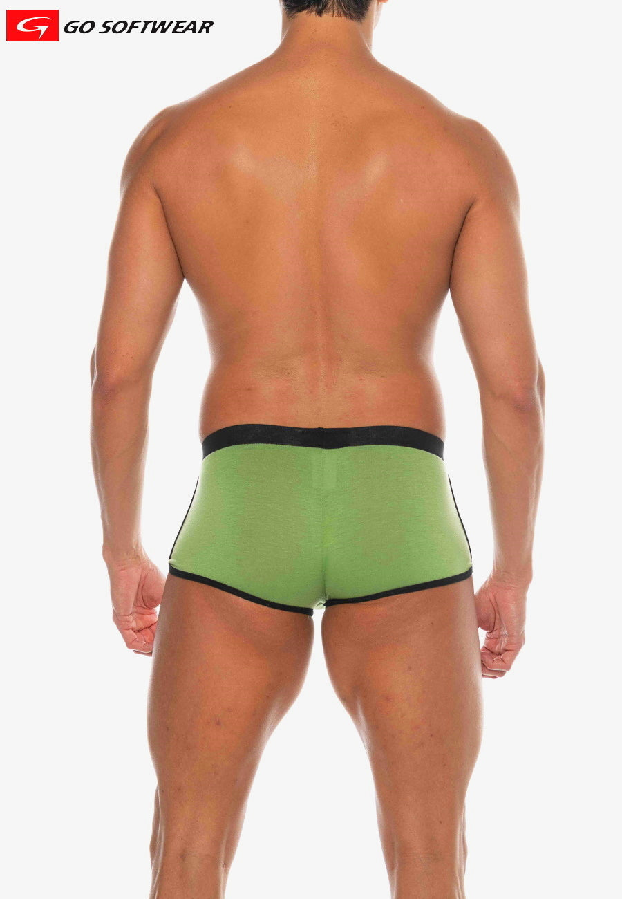 Go Softwear 3623 Men's Commando Mini Sq-Cut - Celery