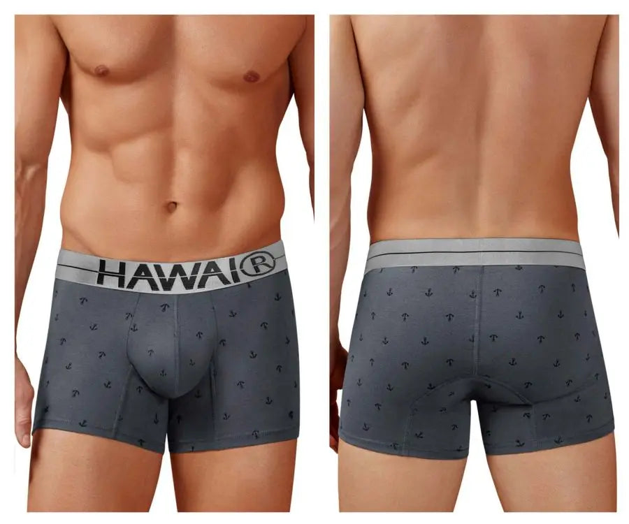 HAWAI Men's Underwear 42521 Cotton blend Trunks Color Gray