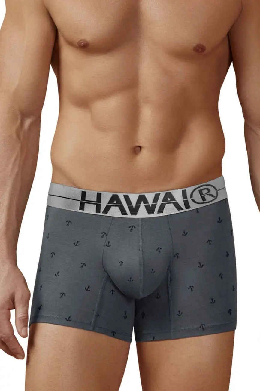 HAWAI Men's Underwear 42521 Cotton blend Trunks Color Gray