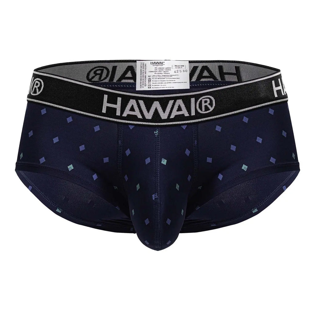 HAWAIR メンズ下着 42580 マイクロファイバー ブリーフ カラー ダークブルー