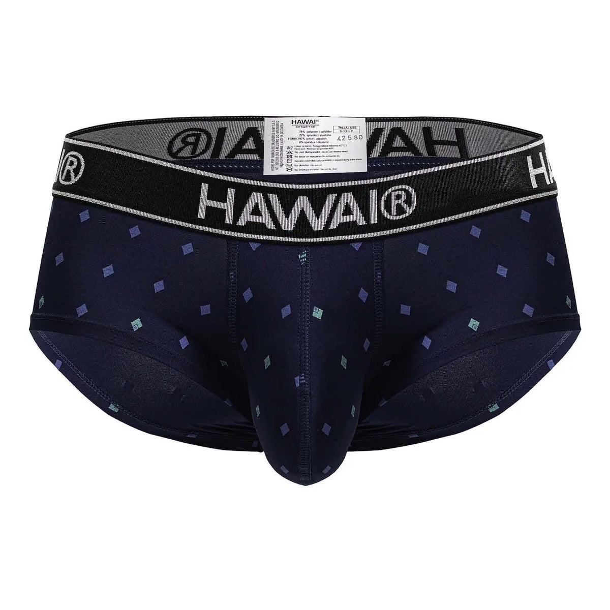 HAWAIR メンズ下着 42580 マイクロファイバー ブリーフ カラー ダークブルー