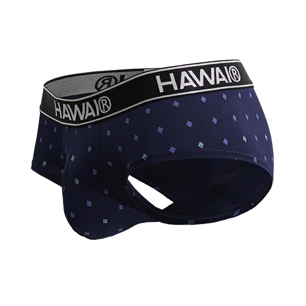 HAWAIR メンズ下着 42580 マイクロファイバー ブリーフ カラー ダークブルー
