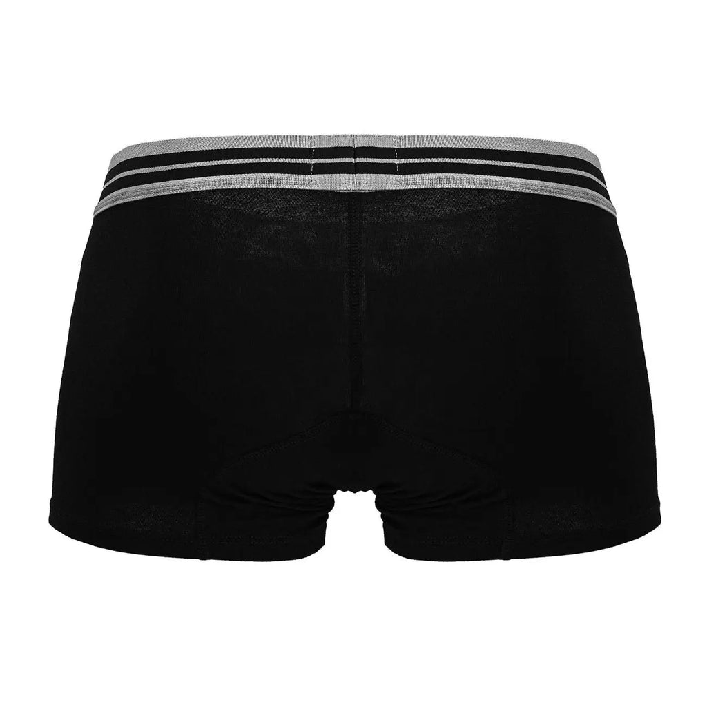 하웨어 남성용 언더웨어 4986 면 혼방 트렁크 블랙-01