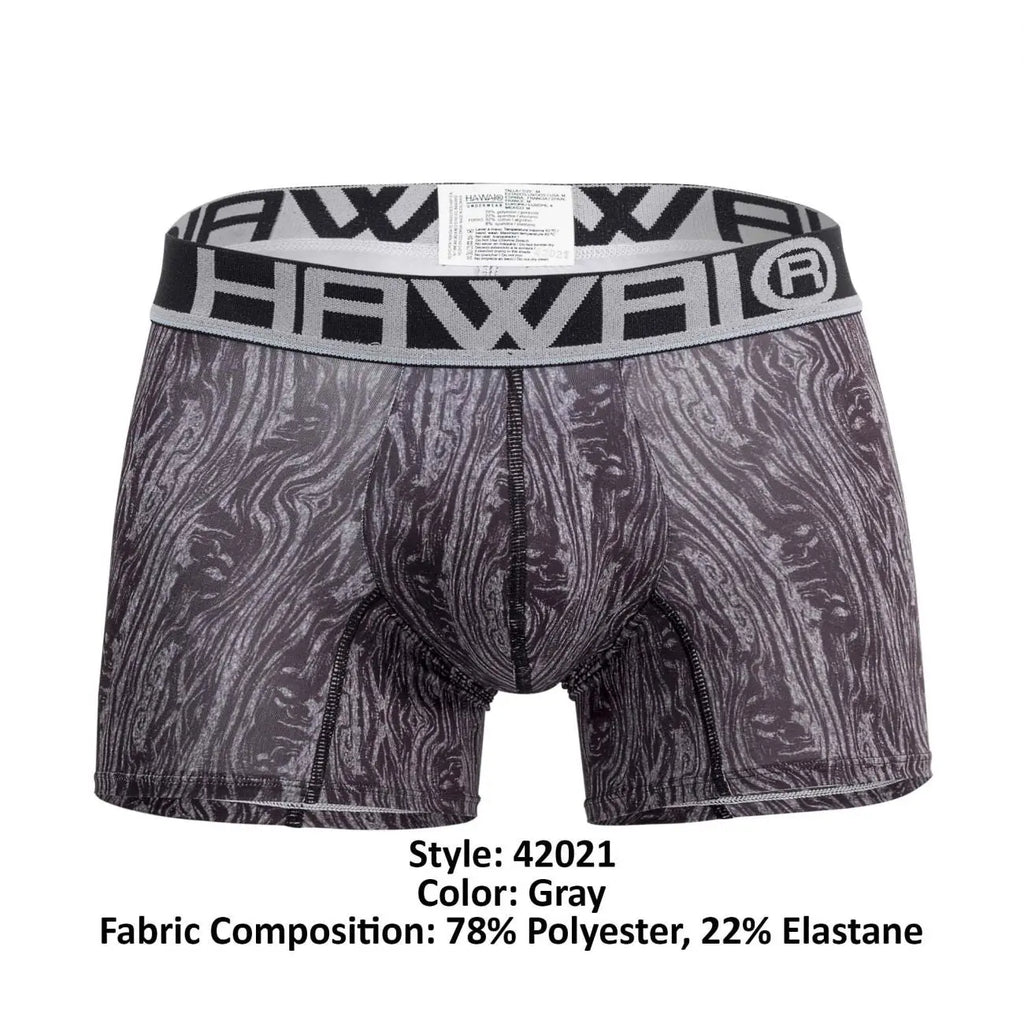 HAWAI Men's Underwear 42021 Trunks Color Gray