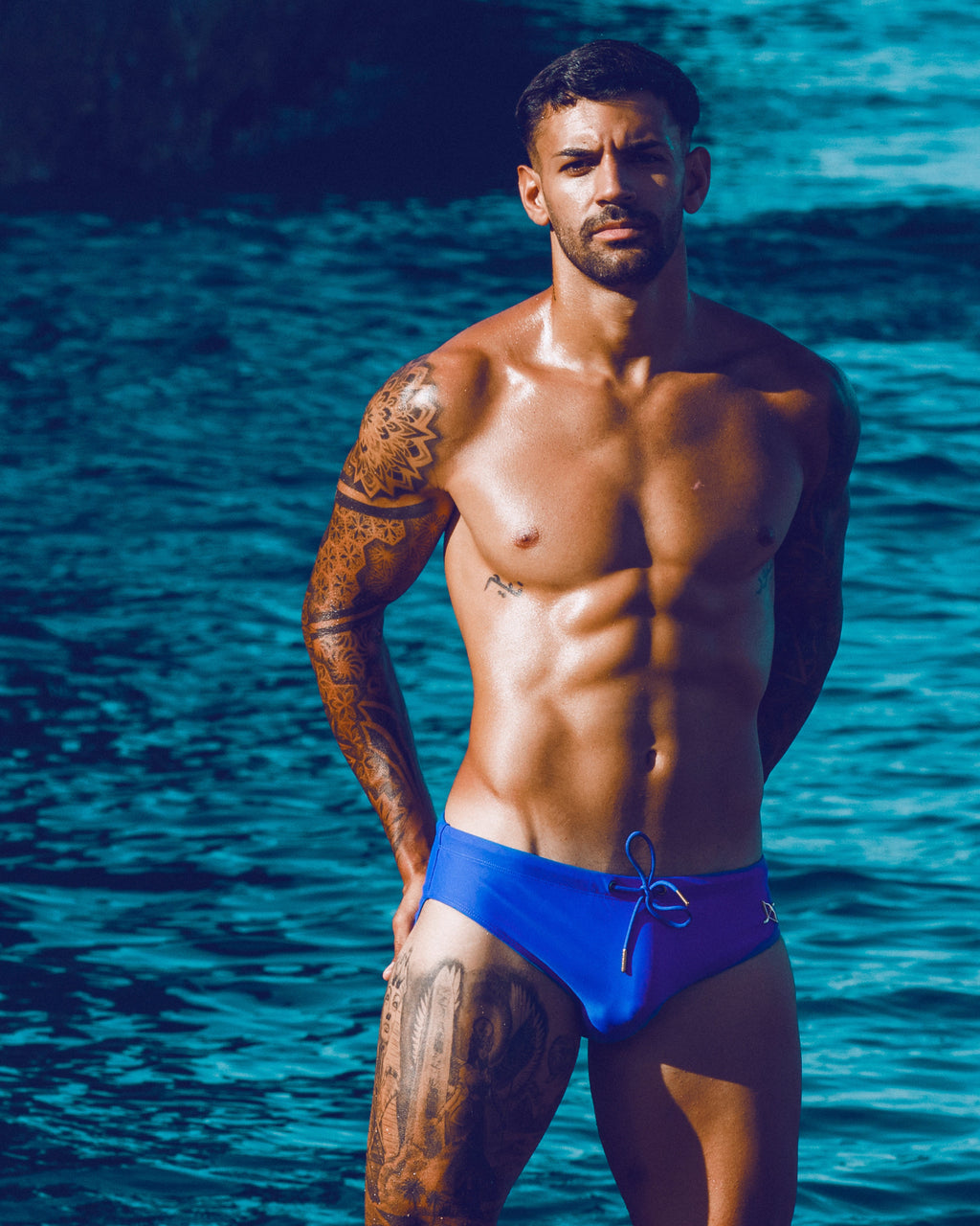 Apollo Swim Brief | Klein Blue | Electric Colour, Sculpted Fit