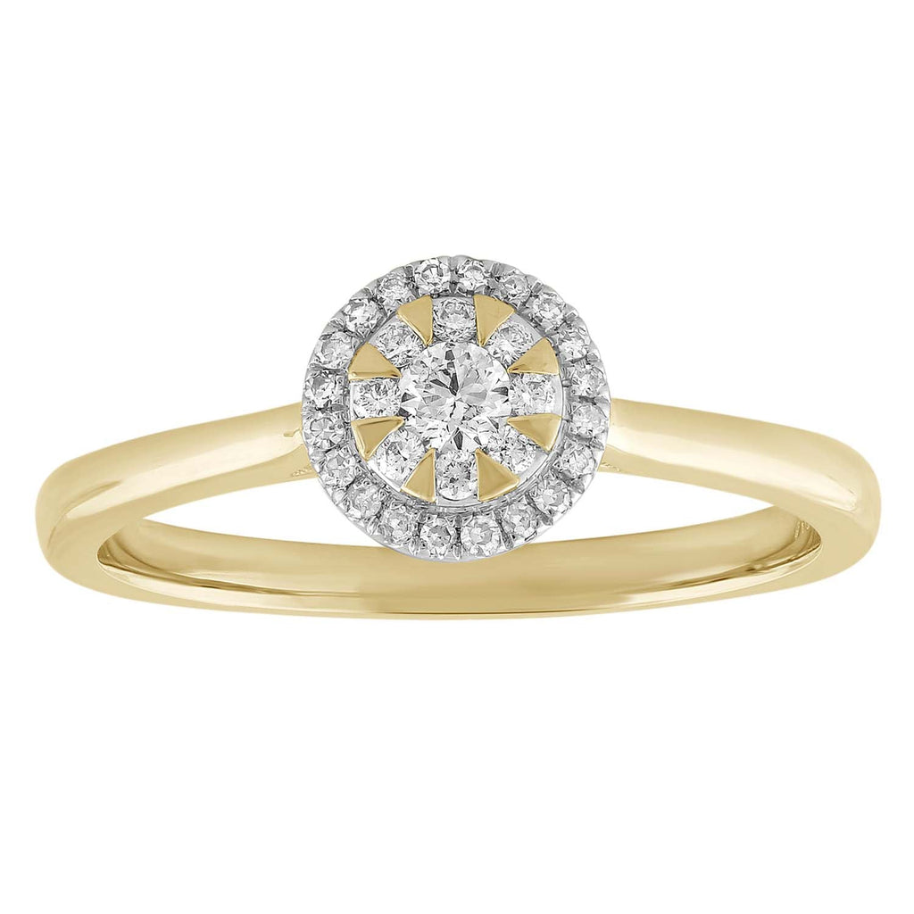 9ct Diamond Dress Ring