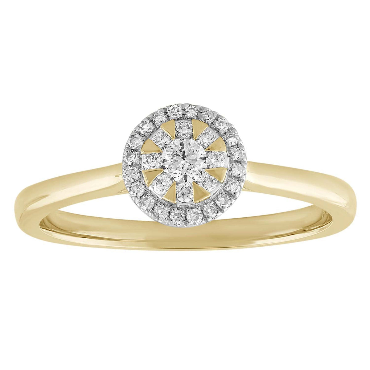 9ct Diamond Dress Ring