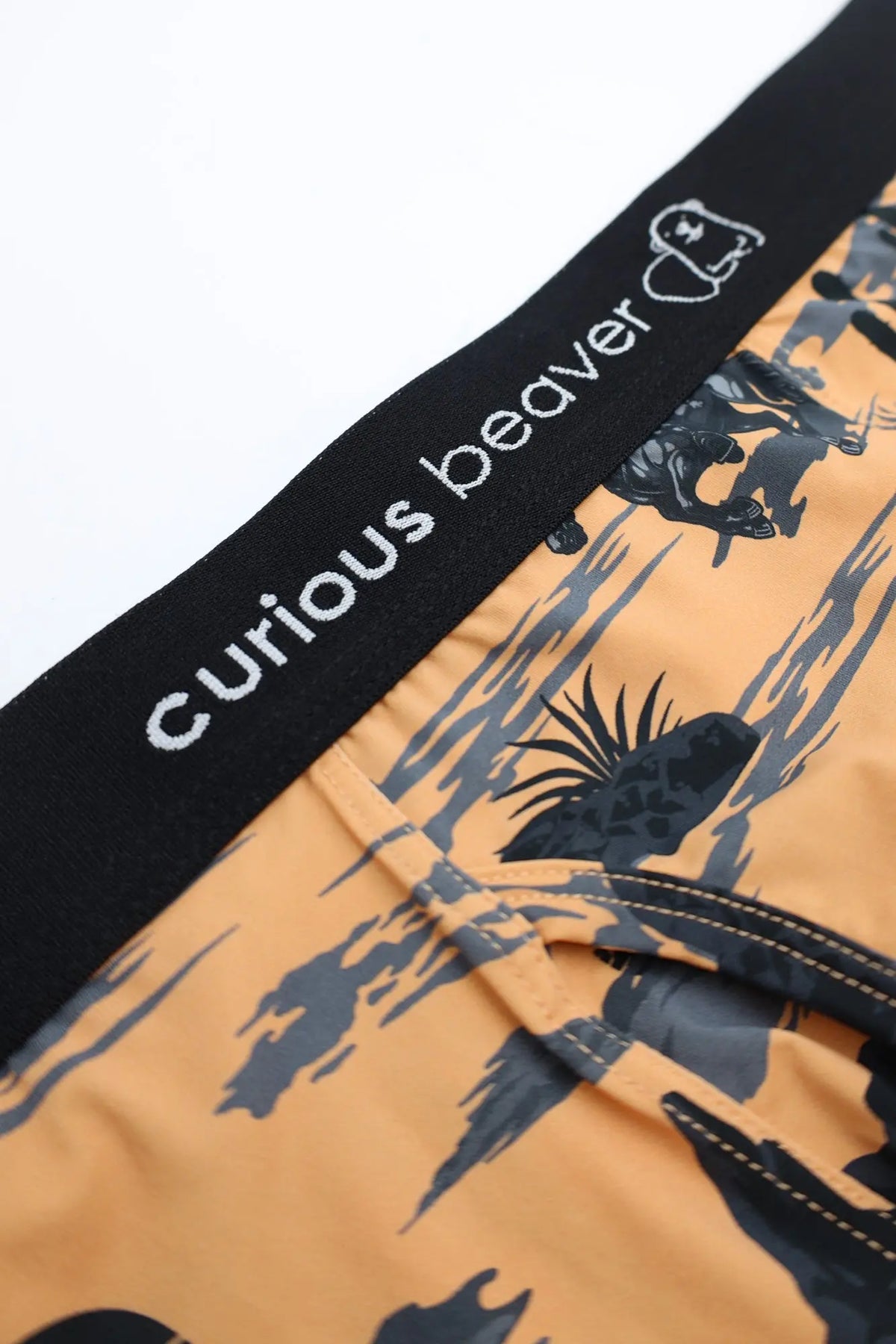 Curious Beaver Men's Boxer Briefs - Wild West