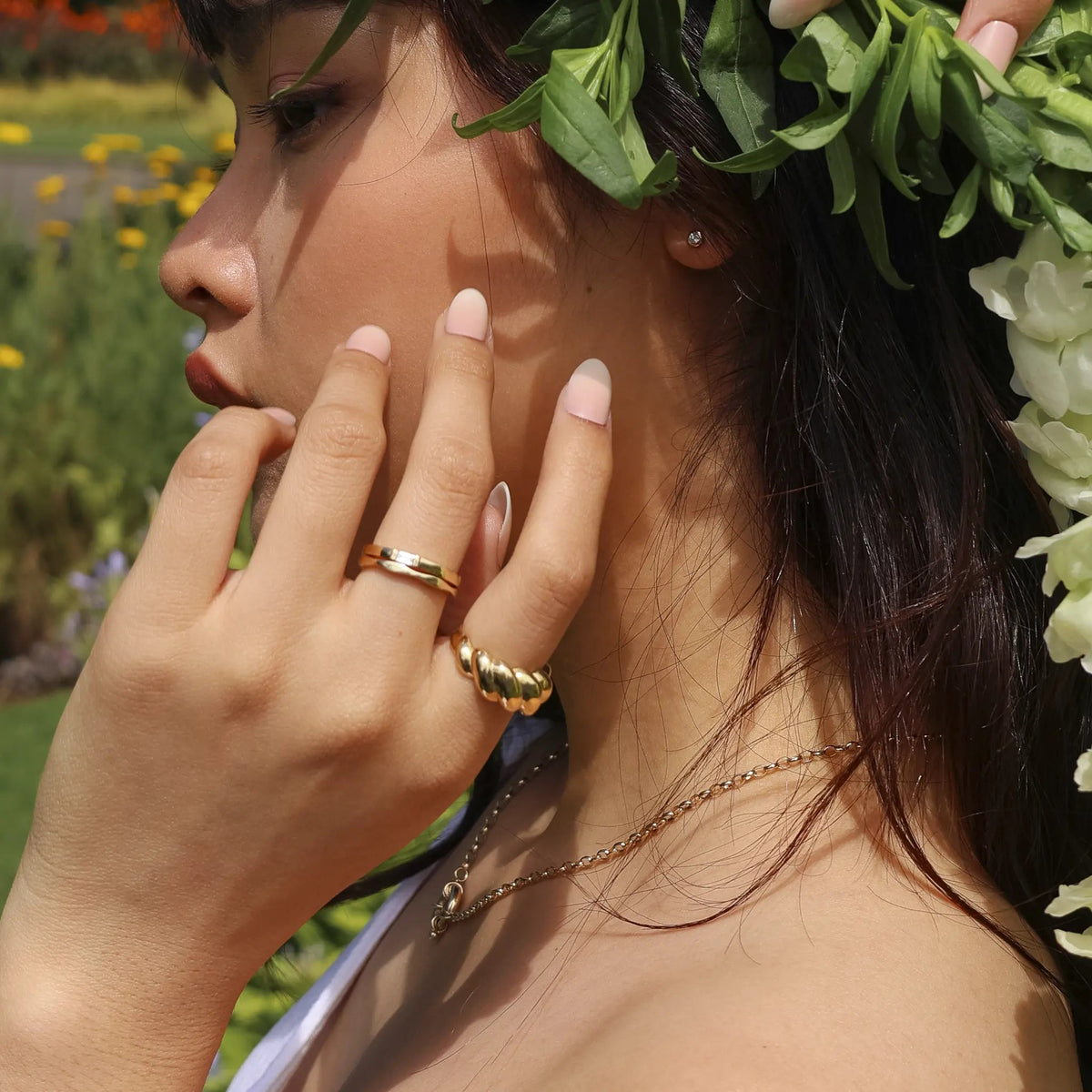 Lune Ring | 9ct Solid Gold