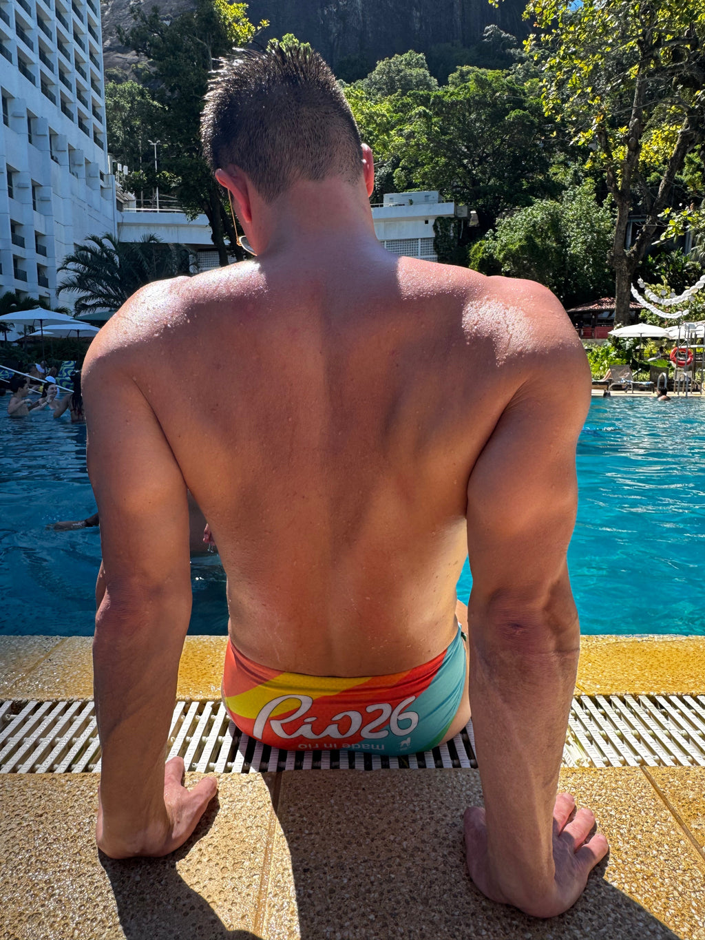 CA-RIO-CA RIO26 SUNGA Print - Men's Designer Swimwear
