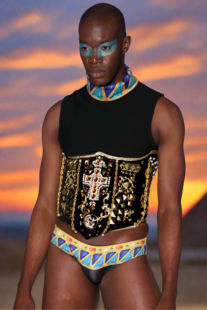 Maris Equi Bejeweled Men's Swim Briefs
