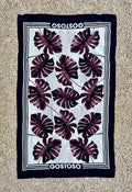 CA-RIO-CA Gostoso Monstera Canga de Praia- Brazilian Beach Towel (Sarong / Pareo)