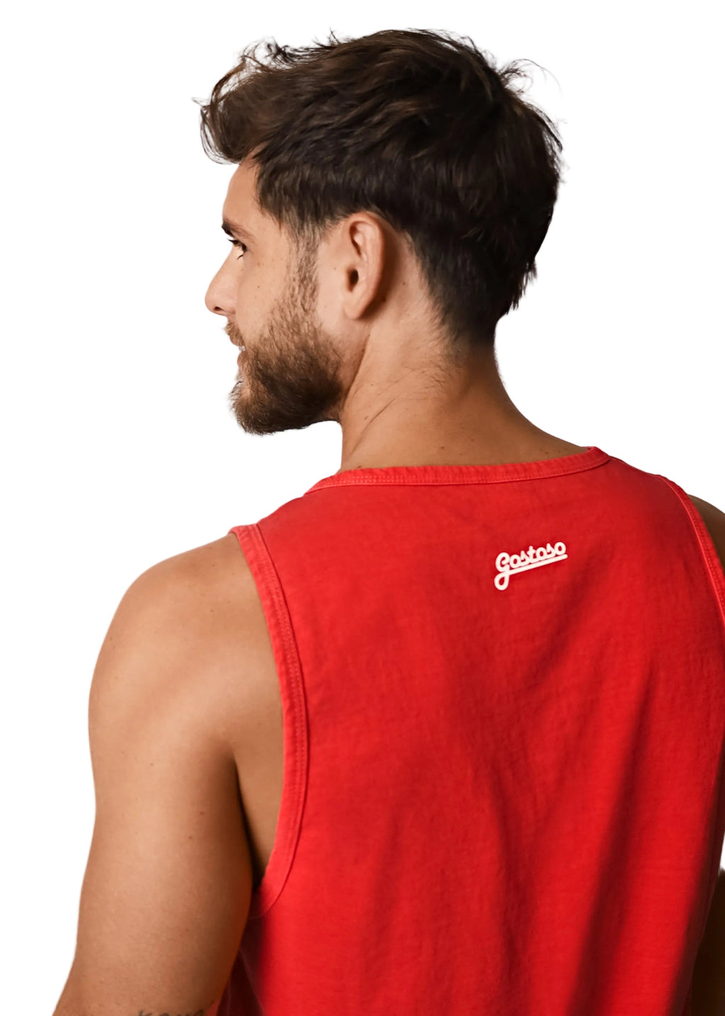 CA-RIO-CA GOSTOSO Red Tank  - Men's tank top
