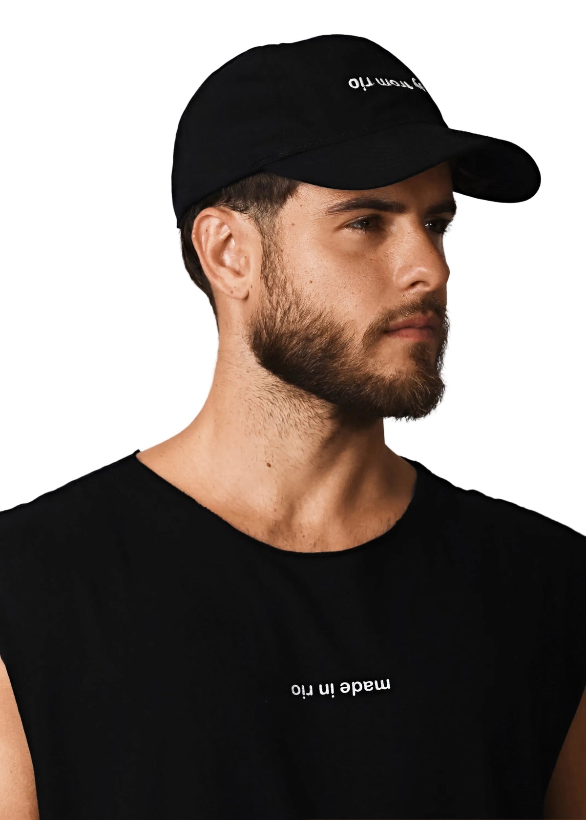 CA-RIO-CA made in rio (flip) - Men's Cotton Sleeveless T-Shirt