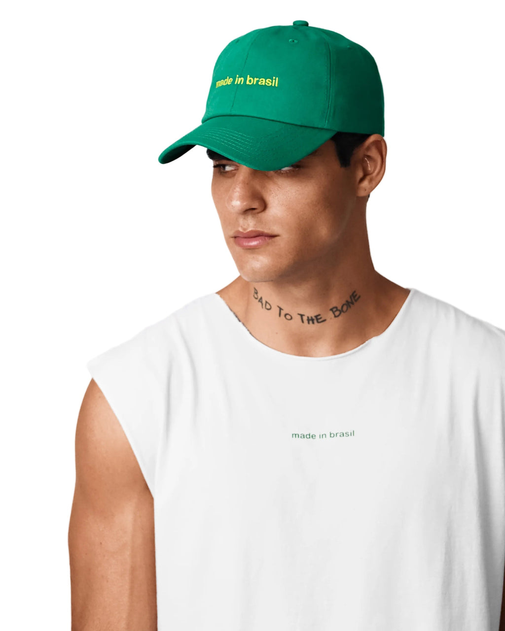 CA-RIO-CA made in brasil  - Men's Cotton Sleeveless T-Shirt