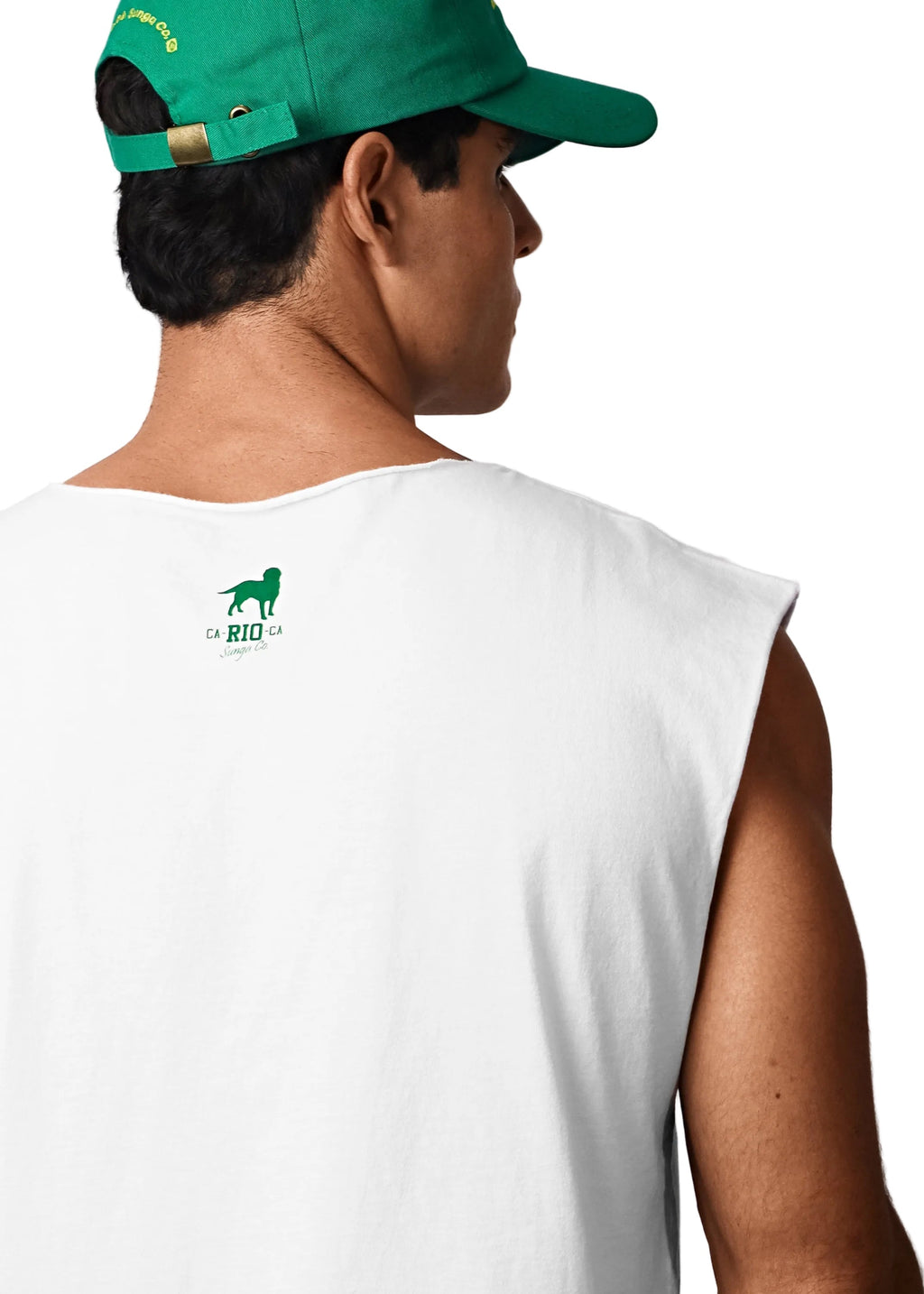 CA-RIO-CA made in brasil  - Men's Cotton Sleeveless T-Shirt
